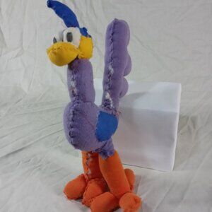 Handmade Warner Bros Road Runner Medium Size Plushie *NEW*